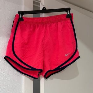 Nike Women's Bright Pink Athletic Shorts